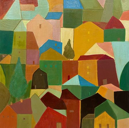 “Simple Living” Unity In Diversity Solo Exhibition Of Paintings By International Contemporary Artist Dr. Priya Yabaluri At Jehangir Art Gallery