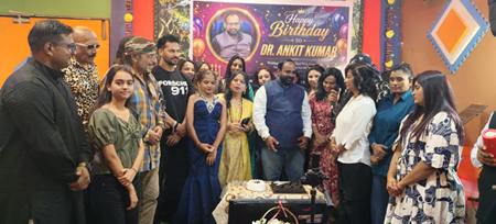 Grand Celebration Of Producer-Director Dr. Ankit Kumar’s Birthday & Launch Of Two Bollywood Film Posters On 08 May 2026