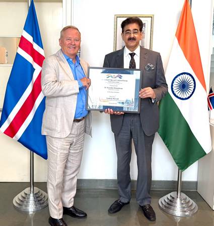 Icelandic Ambassador H.E. Benedikt Höskuldsson Becomes Patron Of Indo-Iceland Film And Cultural Forum
